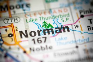 norman, ok map
