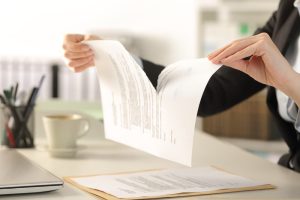 policy being torn up
