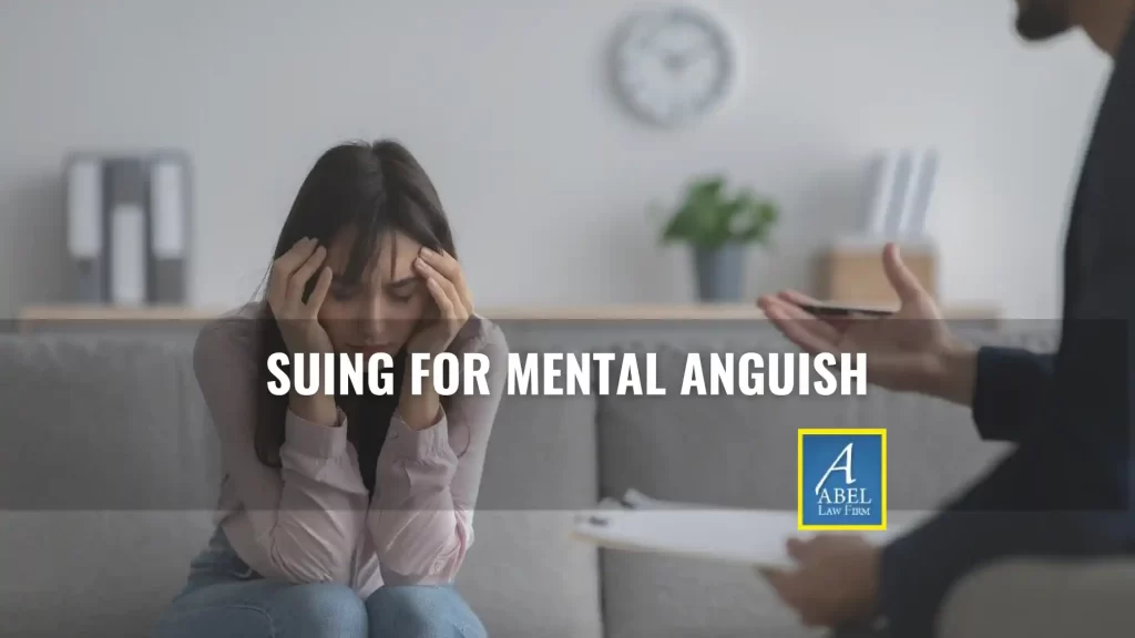 Suing for Mental Anguish Image