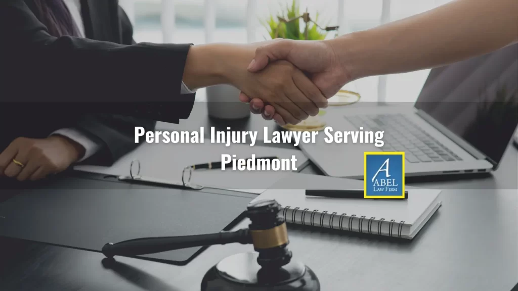 Personal Injury Lawyer Serving Piedmont