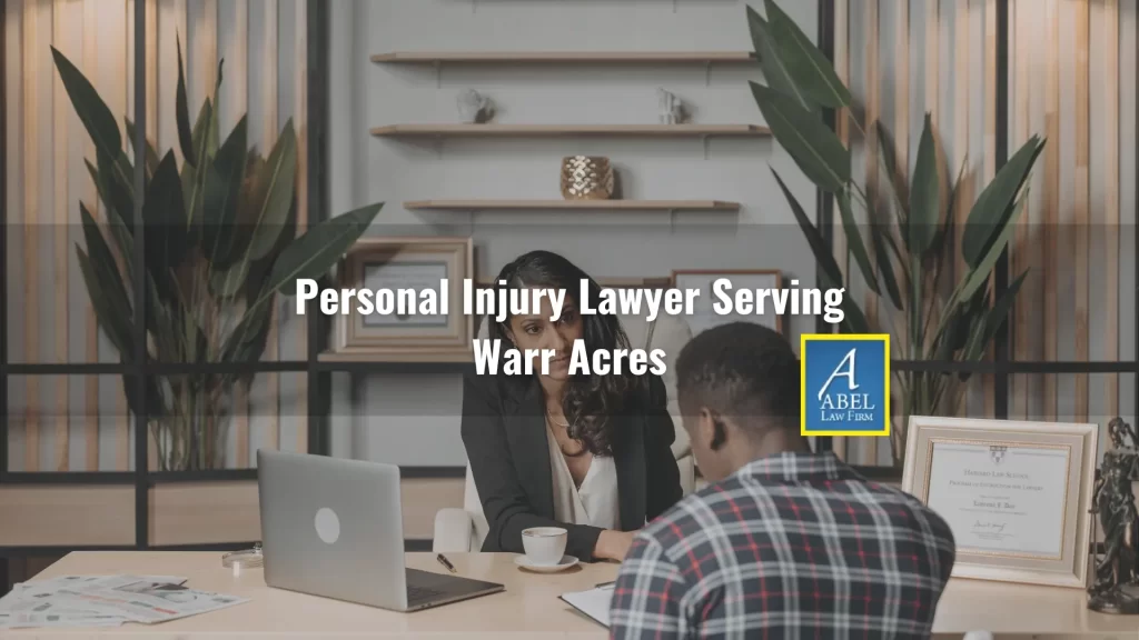 Personal Injury Lawyer Serving Warr Acres